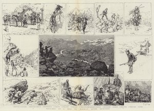 Szkice z wyprawy do Norwegii, po reniferach